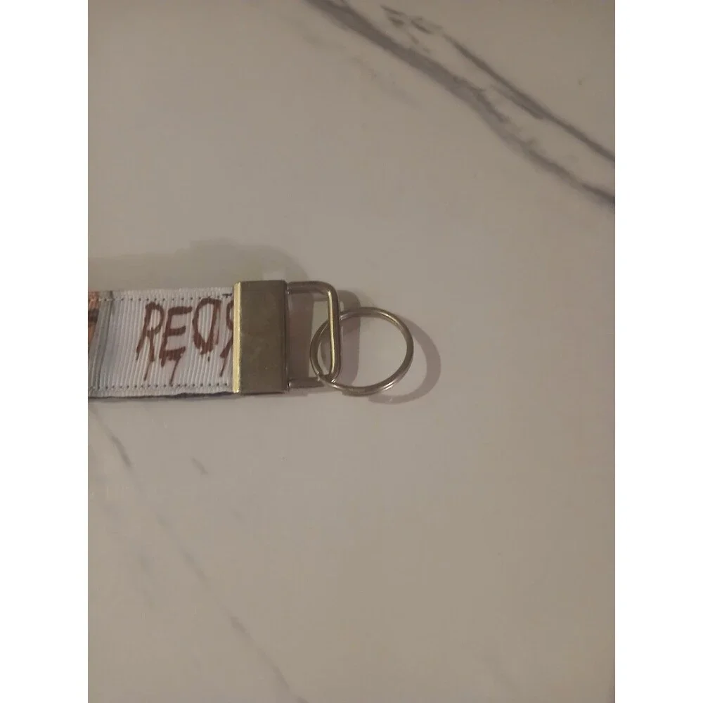 Morbid Kulture Horror Theme Ribbon Keychain